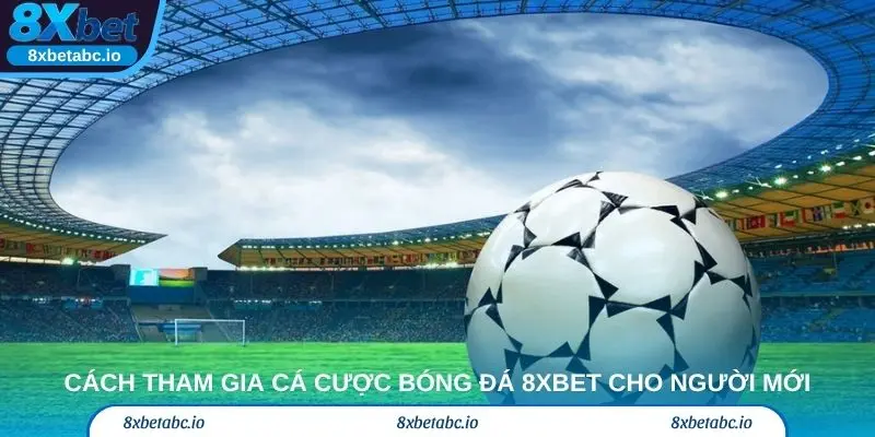 Cách tham gia cá cược bóng đá 8xbet đơn giản cho người mới