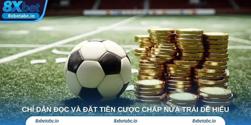 Chỉ dẫn đọc và đặt tiền cược chấp nửa trái dễ hiểu